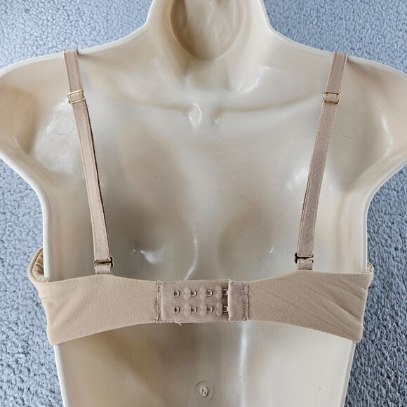 Soma Bra Womens 34D Beige Embraceable Tailored Push Up Underwire - Picture 9 of 12